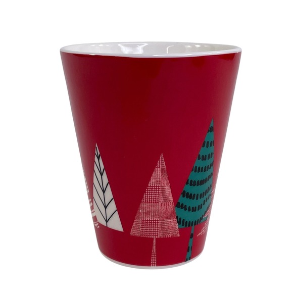 Starbucks 2017 Holiday Red Christmas Tree Ceramic Coffee Mug 13oz Microwave Safe - Picture 3 of 7